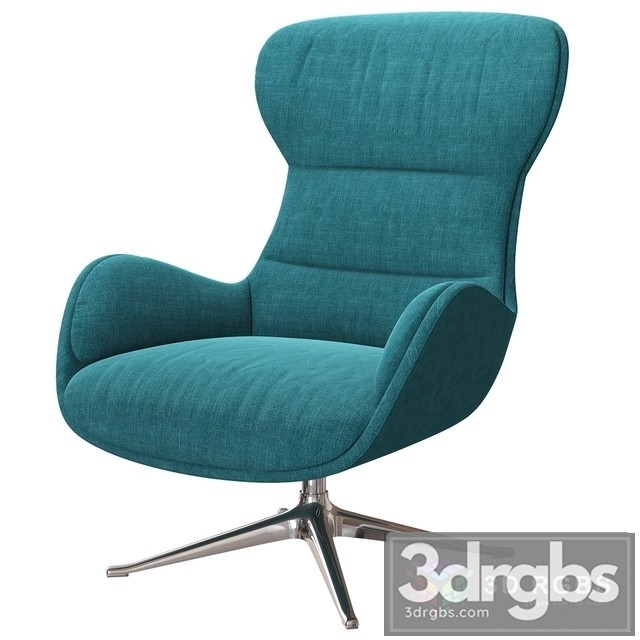 Reno Armchair 3dsmax Download - thumbnail 1