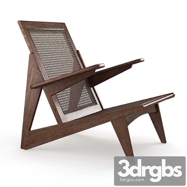 Restoration hardware yves chair 3dsmax Download - thumbnail 1