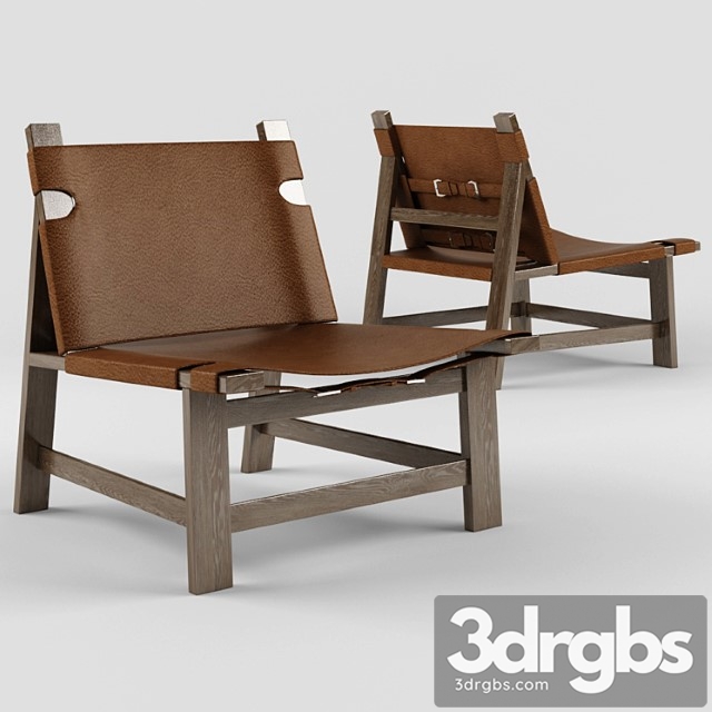 Rhsorenleatherchair 3dsmax Download - thumbnail 1