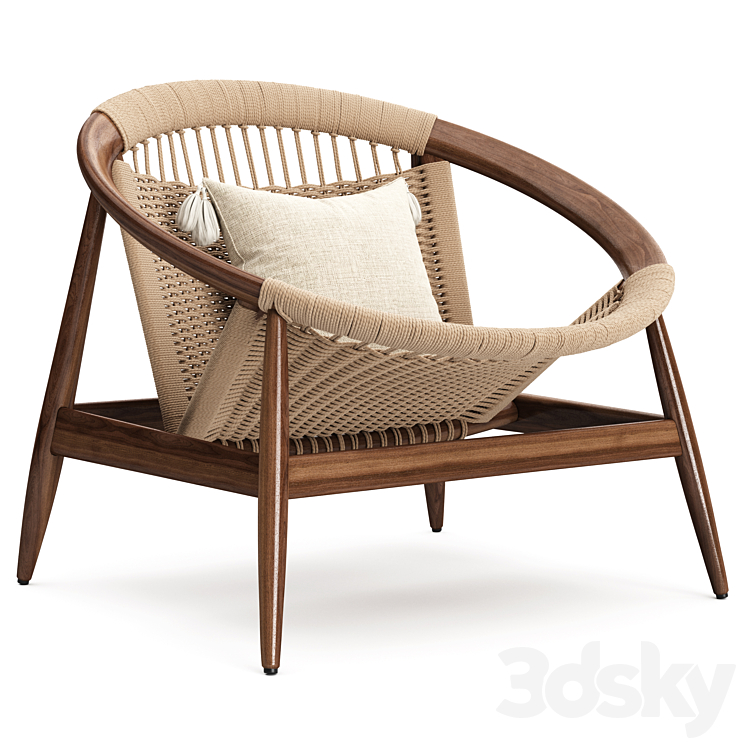 Ringstol Lounge Chairs 3DS Max - thumbnail 2