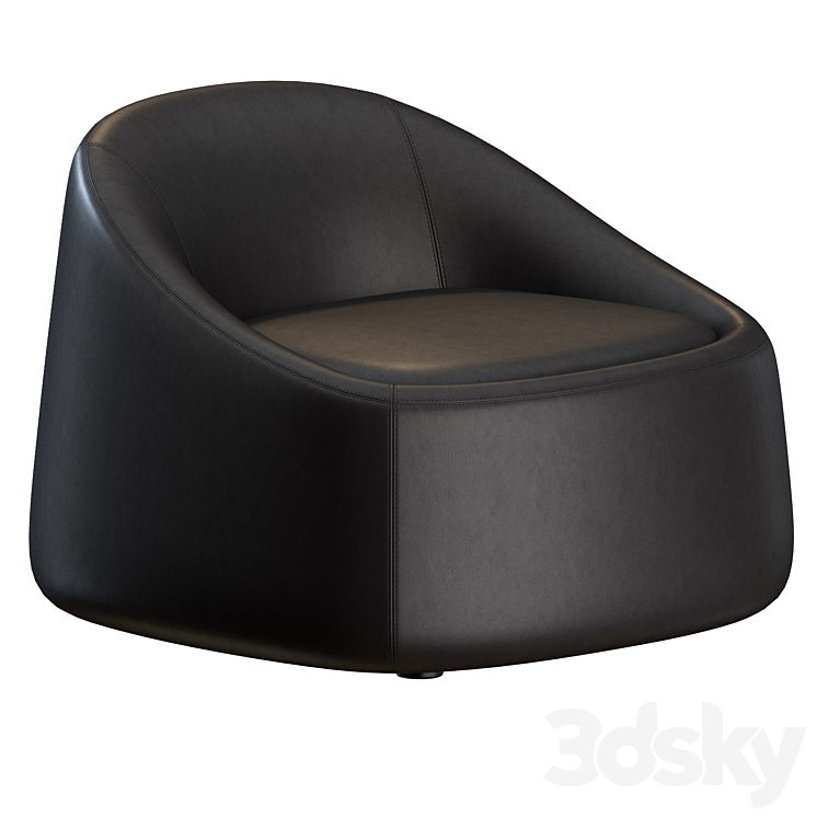 Ripamonti Armchair by DePadova 3DS Max Model - thumbnail 2