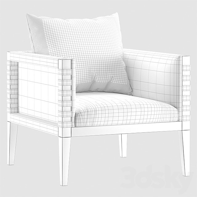 Ritzwell _ LUPIN Lounge Chair 3DSMax File - thumbnail 3