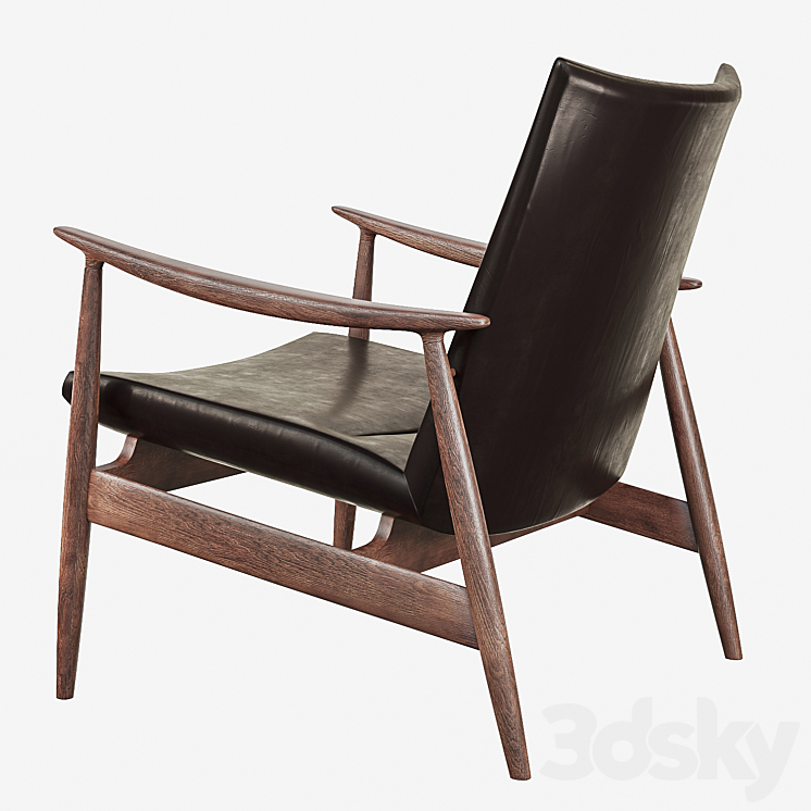 Ritzwell rivage easy chair 3DS Max - thumbnail 2