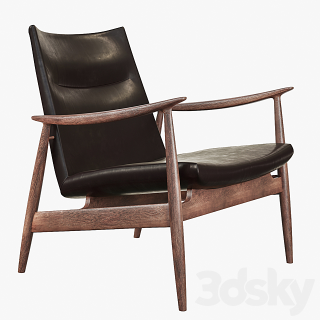 Ritzwell rivage easy chair 3DSMax File - thumbnail 1