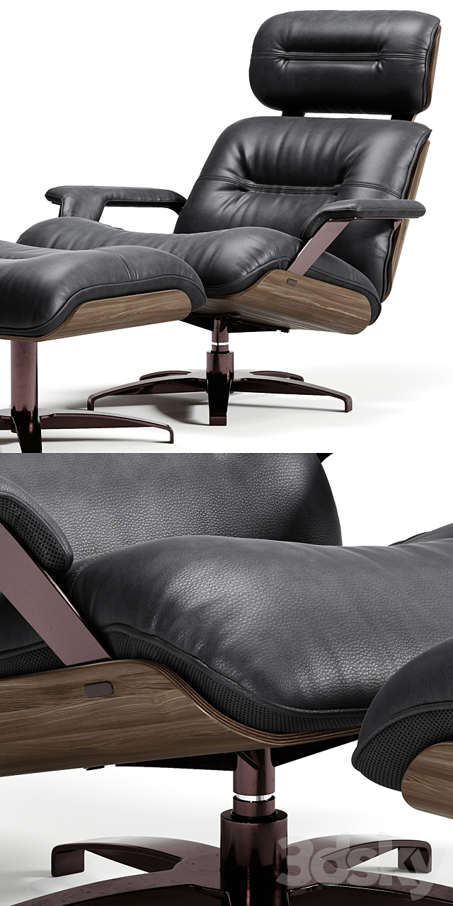 Roche Bobois ATHEA Armchair 3DSMax File - thumbnail 2