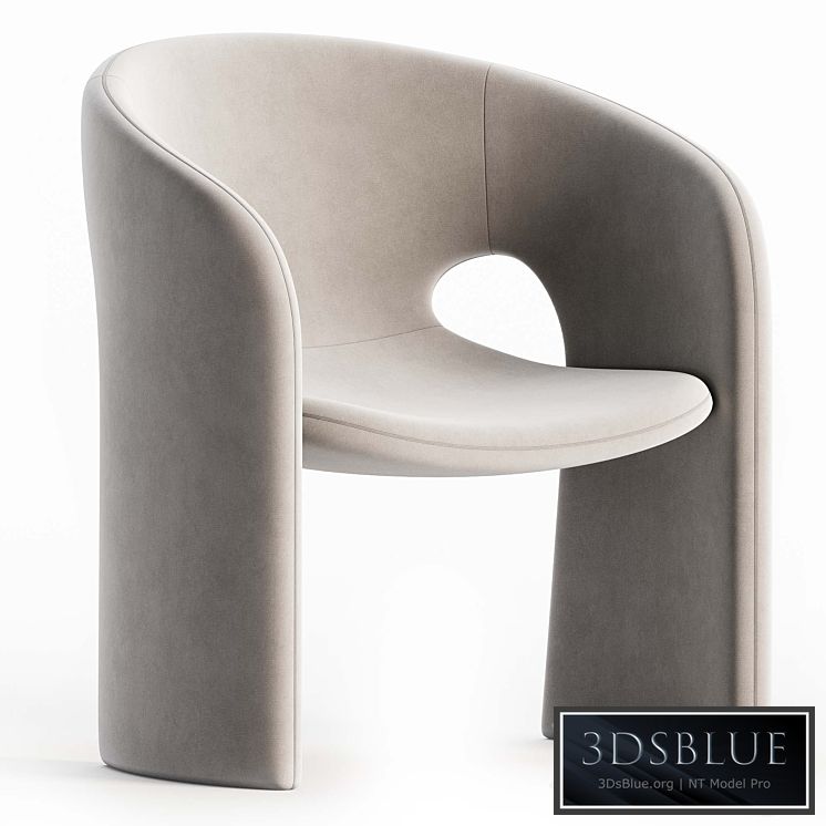 Roche Bobois Celeste Armchair 3DS Max - thumbnail 3