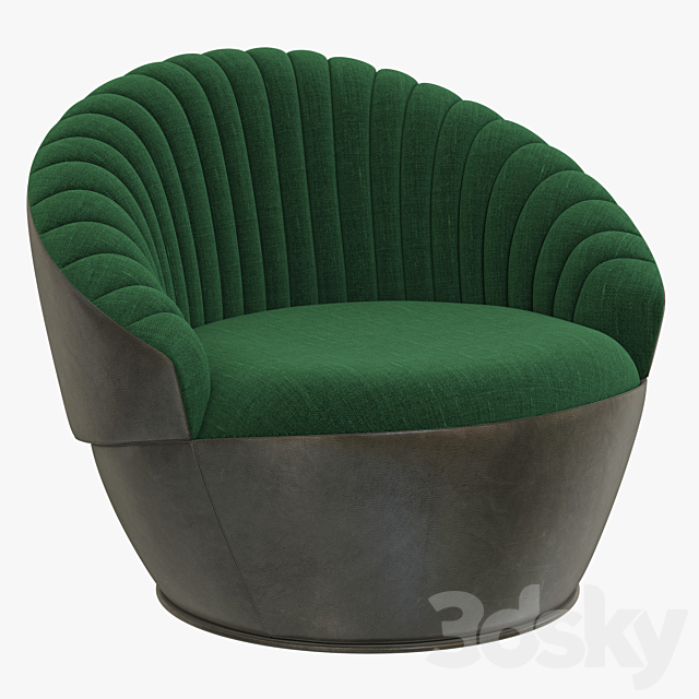 Roche Bobois CONSONANCE ARMCHAIR 3DSMax File - thumbnail 1