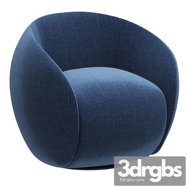 Roche bobois dot armchair 2 3dsmax Download - thumbnail 1