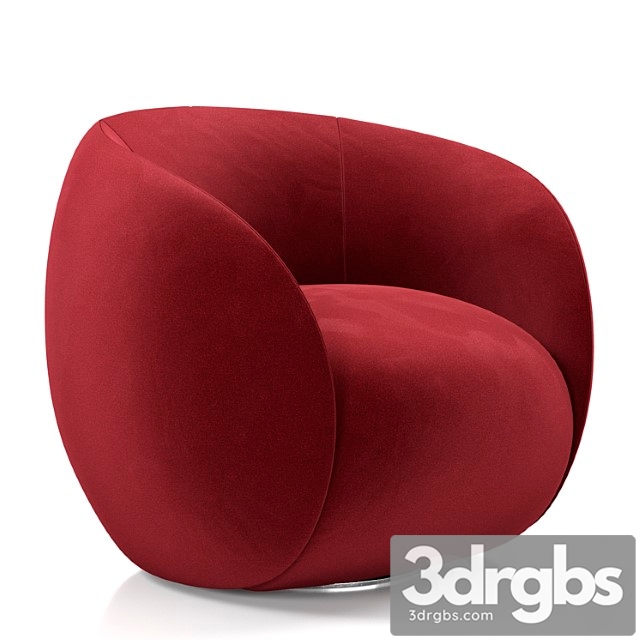 Roche bobois dot armchair 3dsmax Download - thumbnail 1