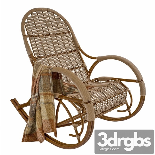 Rocking chair 2 3dsmax Download - thumbnail 1