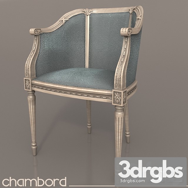 Rocking-chair chambord by jnl 3dsmax Download - thumbnail 1