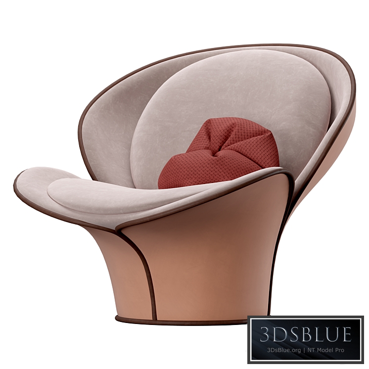 Rossana Orlandi BEBA Armchair 3DS Max - thumbnail 3