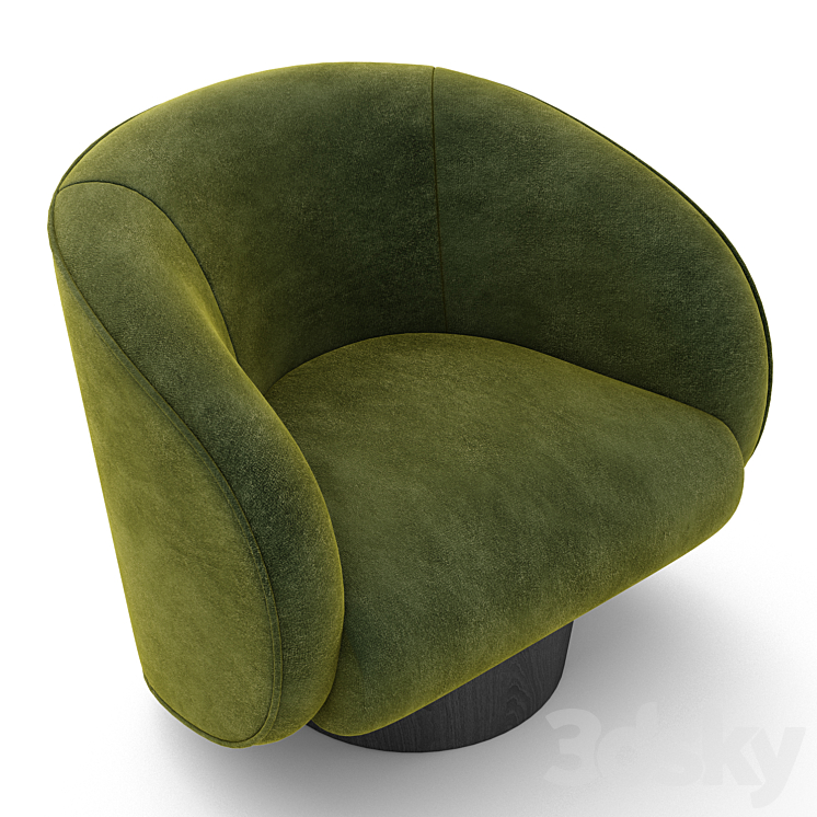 Rotunda Chair 3DS Max - thumbnail 2