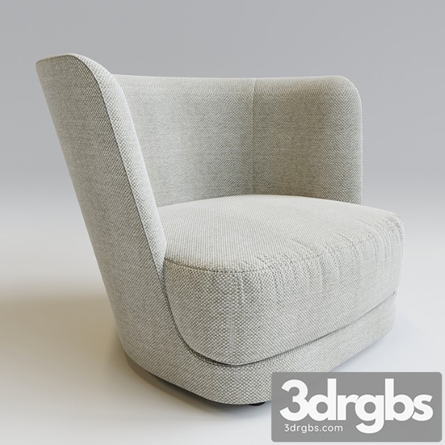 Royale armchair casamilano 3dsmax Download - thumbnail 1