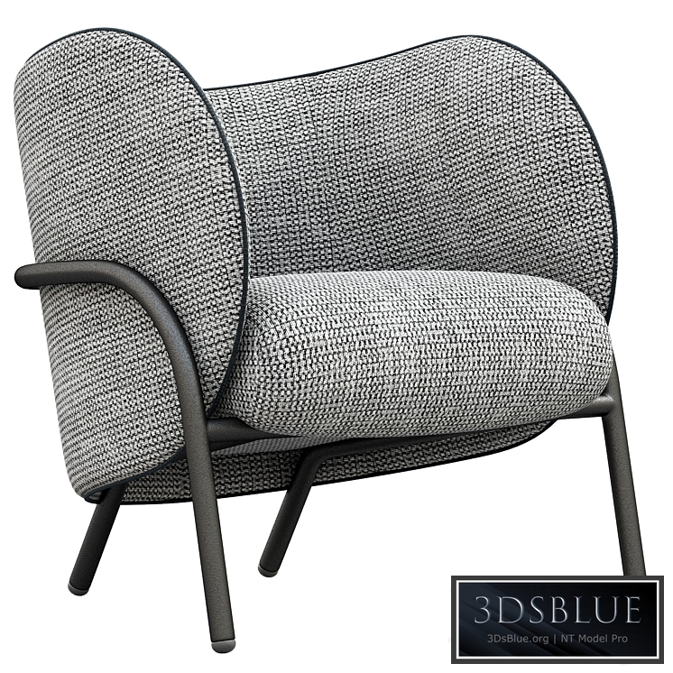 ROYCE ARMCHAIR 3DS Max - thumbnail 3