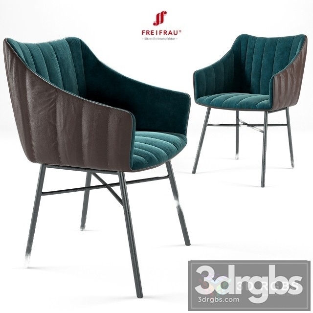 Rubie Freifrau Armchair 3dsmax Download - thumbnail 1