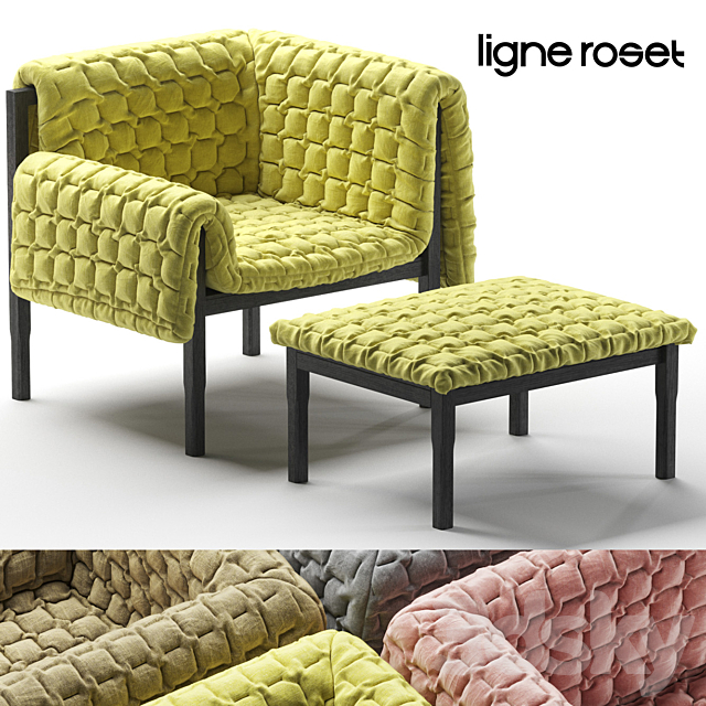 RUCHÉ LIGNE ROSET 3ds Max - thumbnail 1