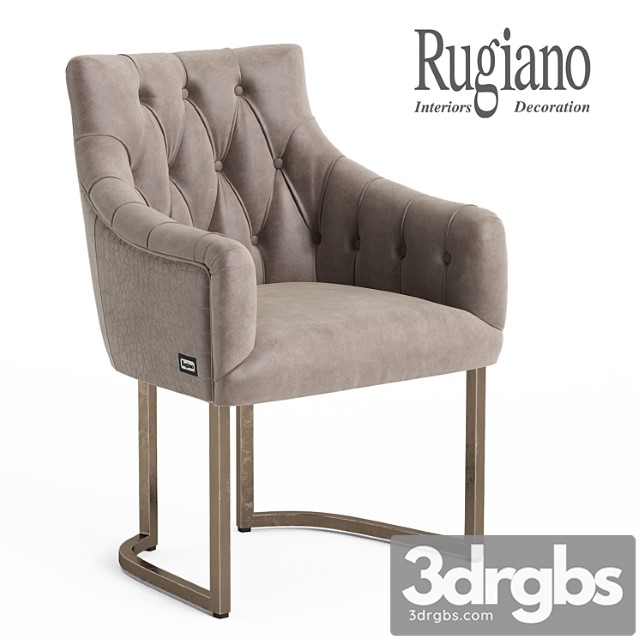 Rugiano itaca chair 2 3dsmax Download - thumbnail 1