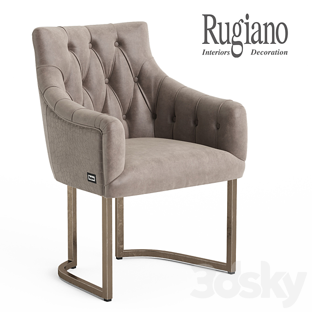 Rugiano Itaca Chair 3DSMax File - thumbnail 1