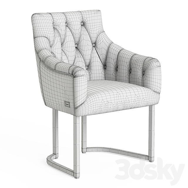 Rugiano Itaca Chair 3DSMax File - thumbnail 3