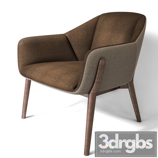 Sancal Rafa Garcia Nido Armchair 3dsmax Download - thumbnail 1