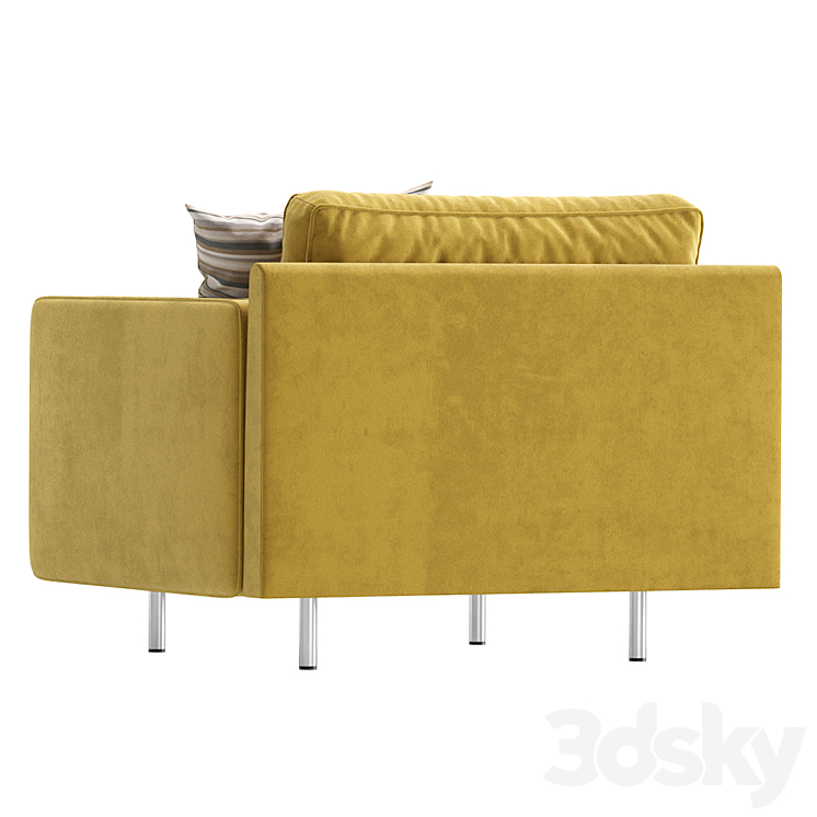 SANIBEL Armchair Cazarina\/?????? ??????? 3DS Max - thumbnail 2