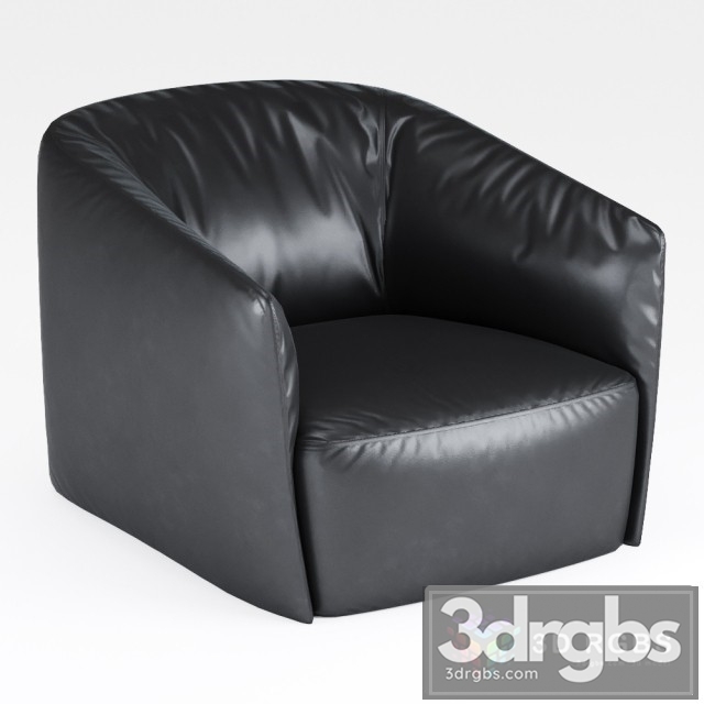 Santa Monica Armchair (3) 3dsmax Download - thumbnail 1