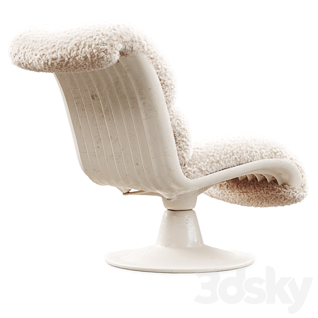 Saturn Yrjo Kukkapuro armchair 3DSMax File - thumbnail 3