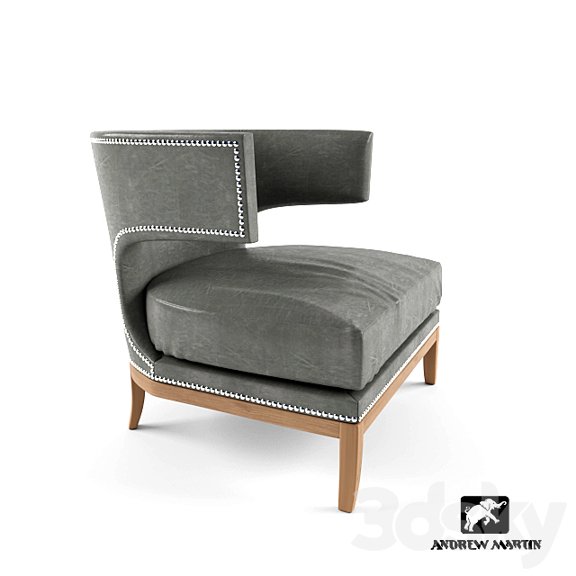 Savoy Chair 3ds Max - thumbnail 1