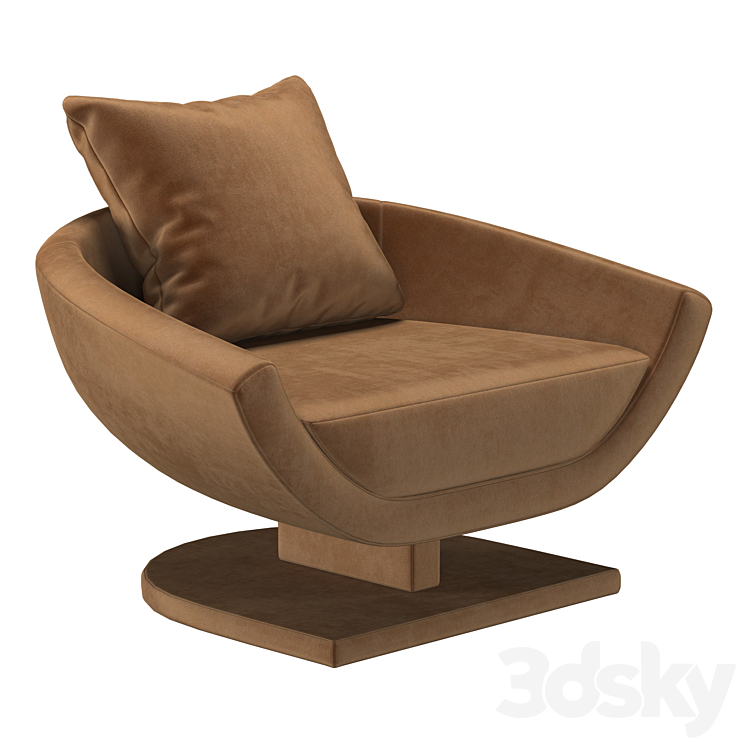 SCALA CHAIR 3DS Max Model - thumbnail 2