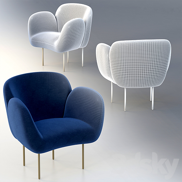 SE Stardust Armchair 3DSMax File - thumbnail 2