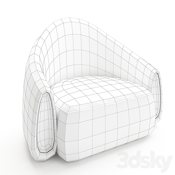 SEATING – Twenty First Gallery 3DS Max - thumbnail 2