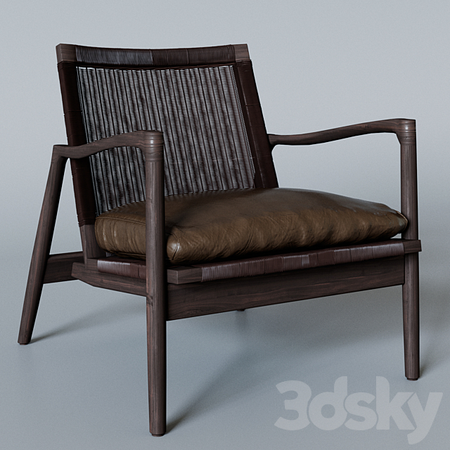 Sebago Chair by Crate and Barrel 3DSMax File - thumbnail 1