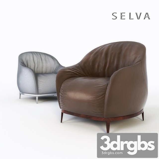 Selva Bali Armchair 1 3dsmax Download - thumbnail 1