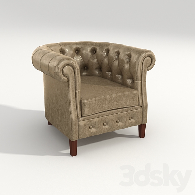 Selva chair 1443 3DSMax File - thumbnail 1