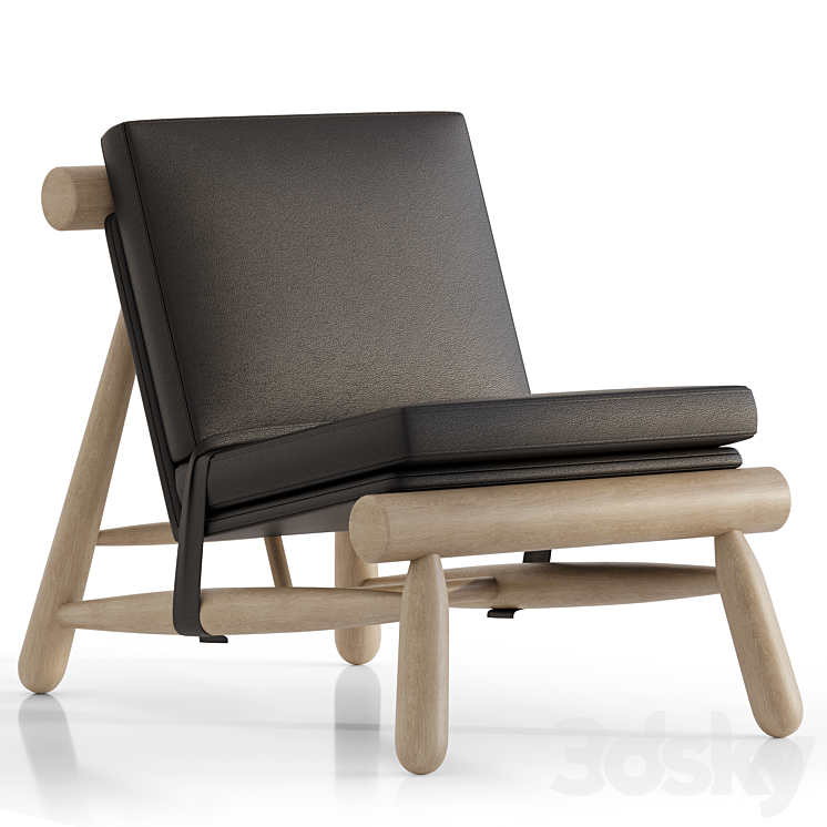 Seso Armchair – Collector Group 3DS Max Model - thumbnail 2