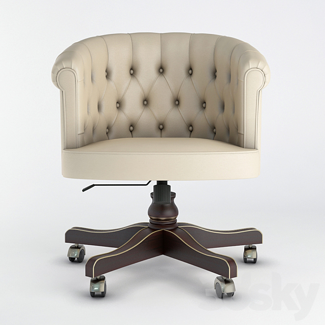 Seven Sedie Locke Armchair 3DSMax File - thumbnail 1