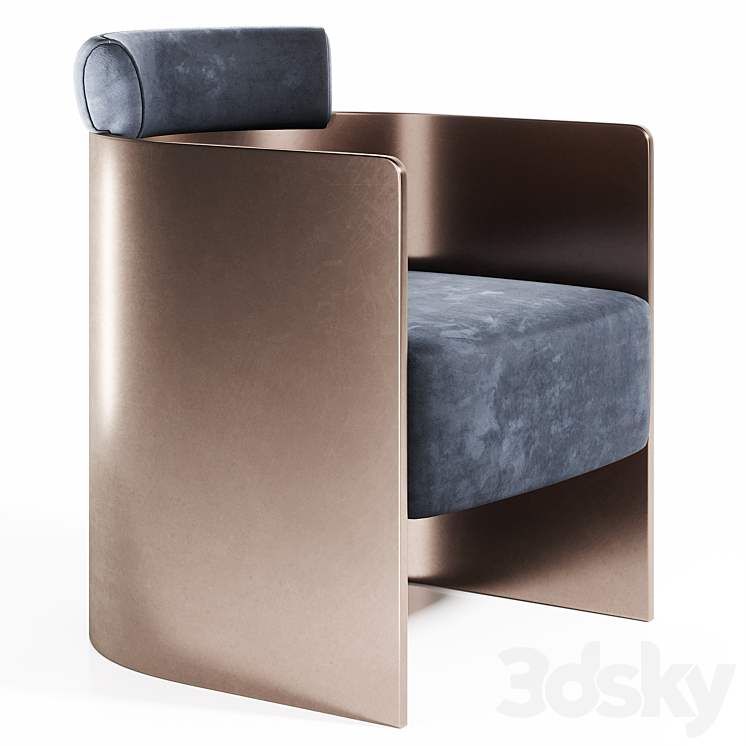 Shake – Emy Armchair 3DS Max - thumbnail 2