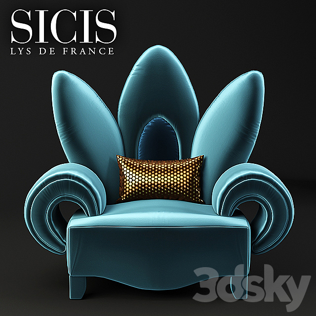 SICIS Lys de France 3DSMax File - thumbnail 1