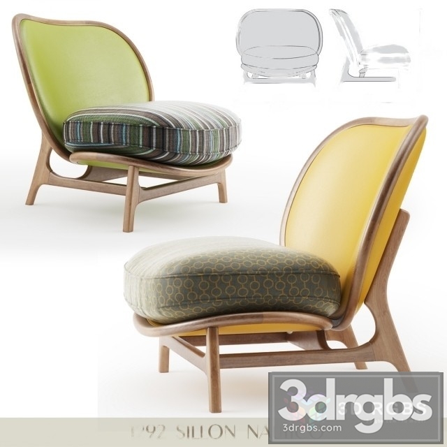 Sillas Gratis Armchair 3dsmax Download - thumbnail 1