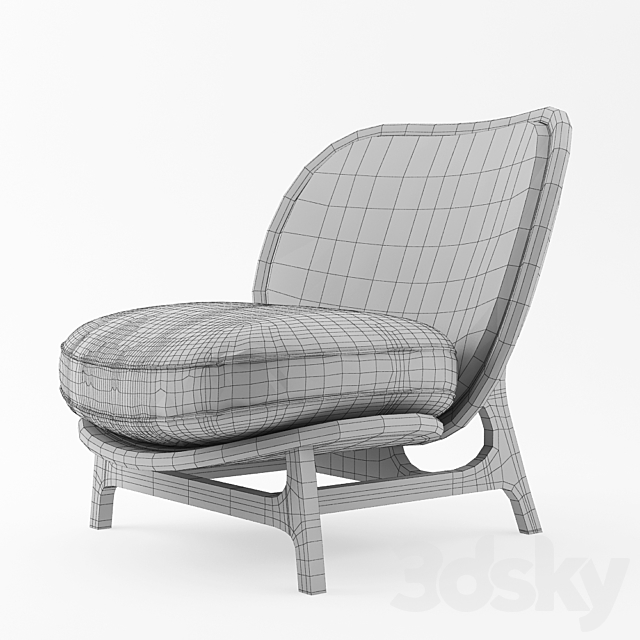 Sillon 3DS Max Model - thumbnail 3