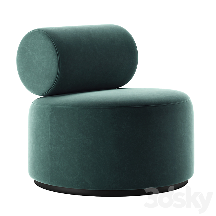 Sinclair Lounge Chairs | FEST Amsterdam 3DS Max Model - thumbnail 2