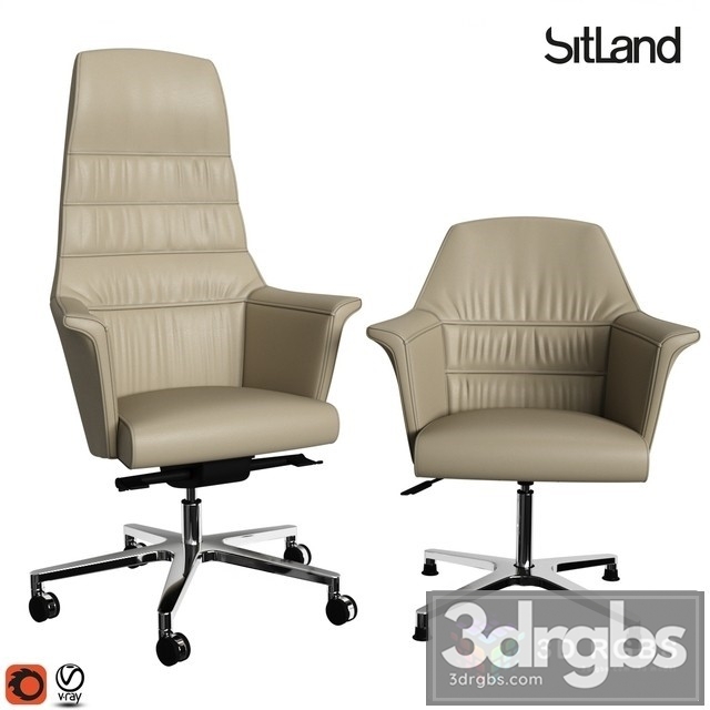 Sitand Armchair 3dsmax Download - thumbnail 1