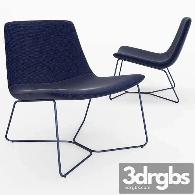 Slope Lounge Chair 3dsmax Download - thumbnail 1