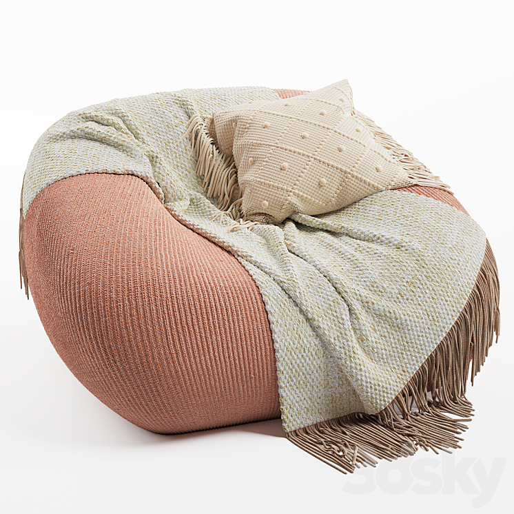 Smile Armchair Paola Lenti 3DS Max - thumbnail 1