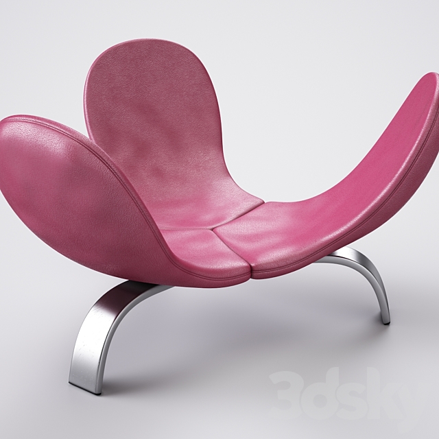 Sofa. armchair Edra meditation pod 3DSMax File - thumbnail 1