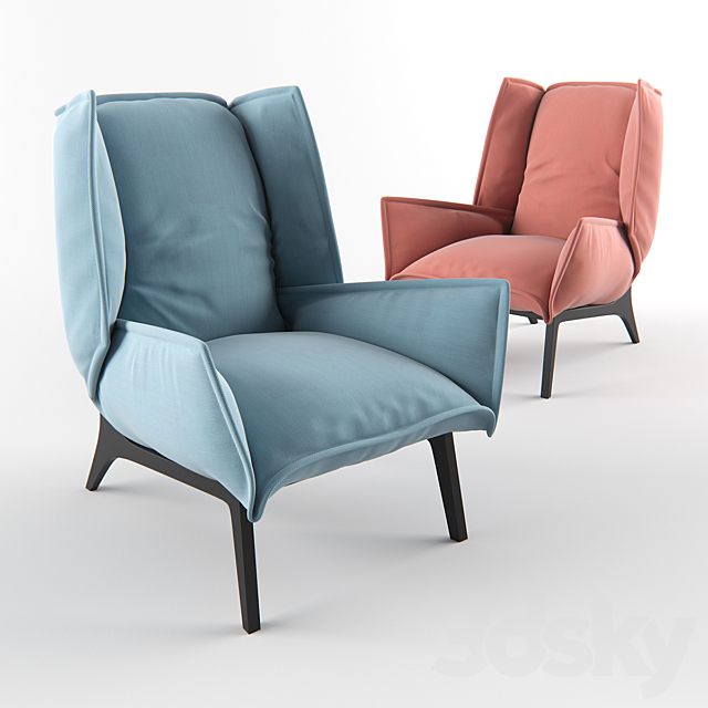 Sofa TOA CINNA _ Ligne Roset 3DSMax File - thumbnail 1