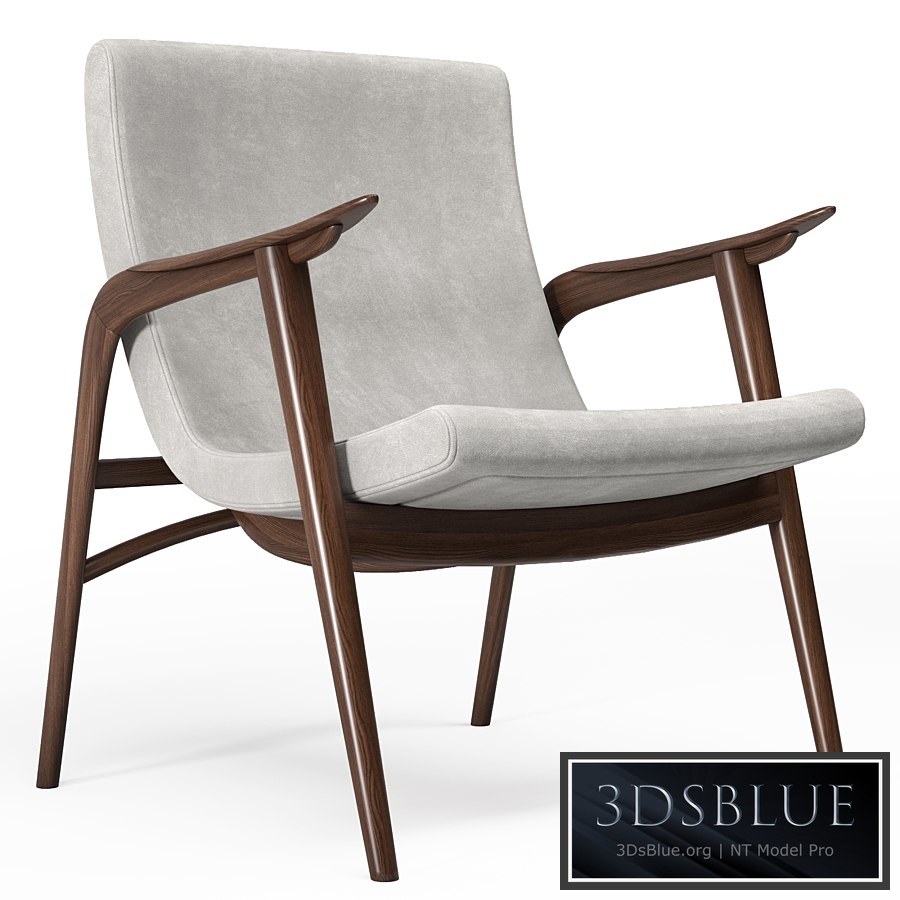 Sollos Armchair 150 Lounge by Jader Almeida 3DS Max - thumbnail 3