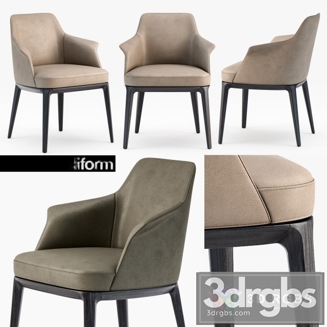 Sophie Armchair 3dsmax Download - thumbnail 1