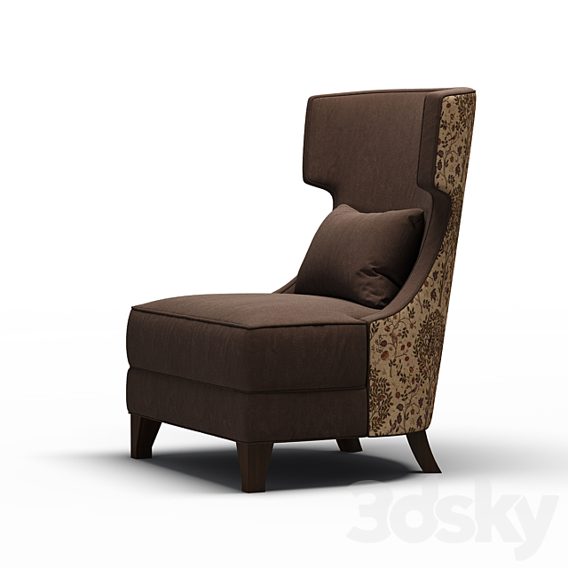 Sorbonne Chair by Jacques Garcia 3DSMax File - thumbnail 1